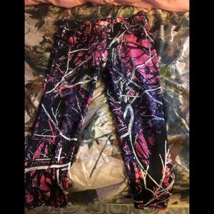 Muddy girl camo  yoga pants